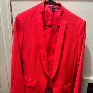 Express Fitted Blazer Size: 2